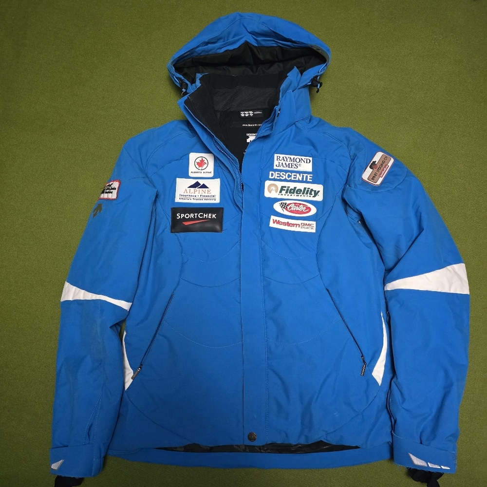 Descente Men's Torex Dermizax Blue Ski Jacket